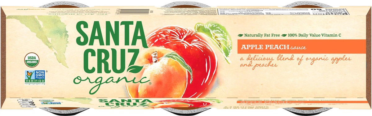 slide 8 of 8, Santa Cruz Organic Fruit Sauce, 24 oz