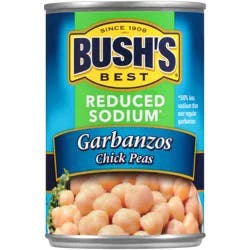 Bush's Best Reduced Sodium Chick Peas 16 oz