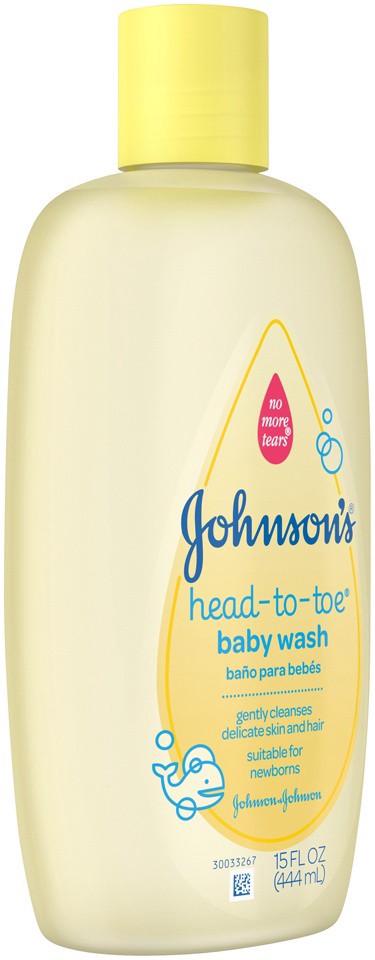 slide 6 of 6, Johnson's Head-To-Toe Baby Wash, Gentle Cleanser, 15 Fl. Oz., 15 fl oz