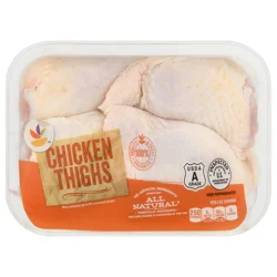 Natural Bone-In Chicken Thighs