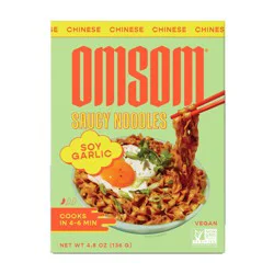 Omsom Noodles Soy Garlic