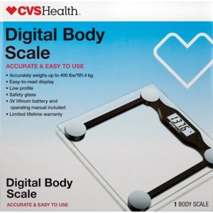 slide 1 of 1, CVS Health Digital Body Scale, 1 ct