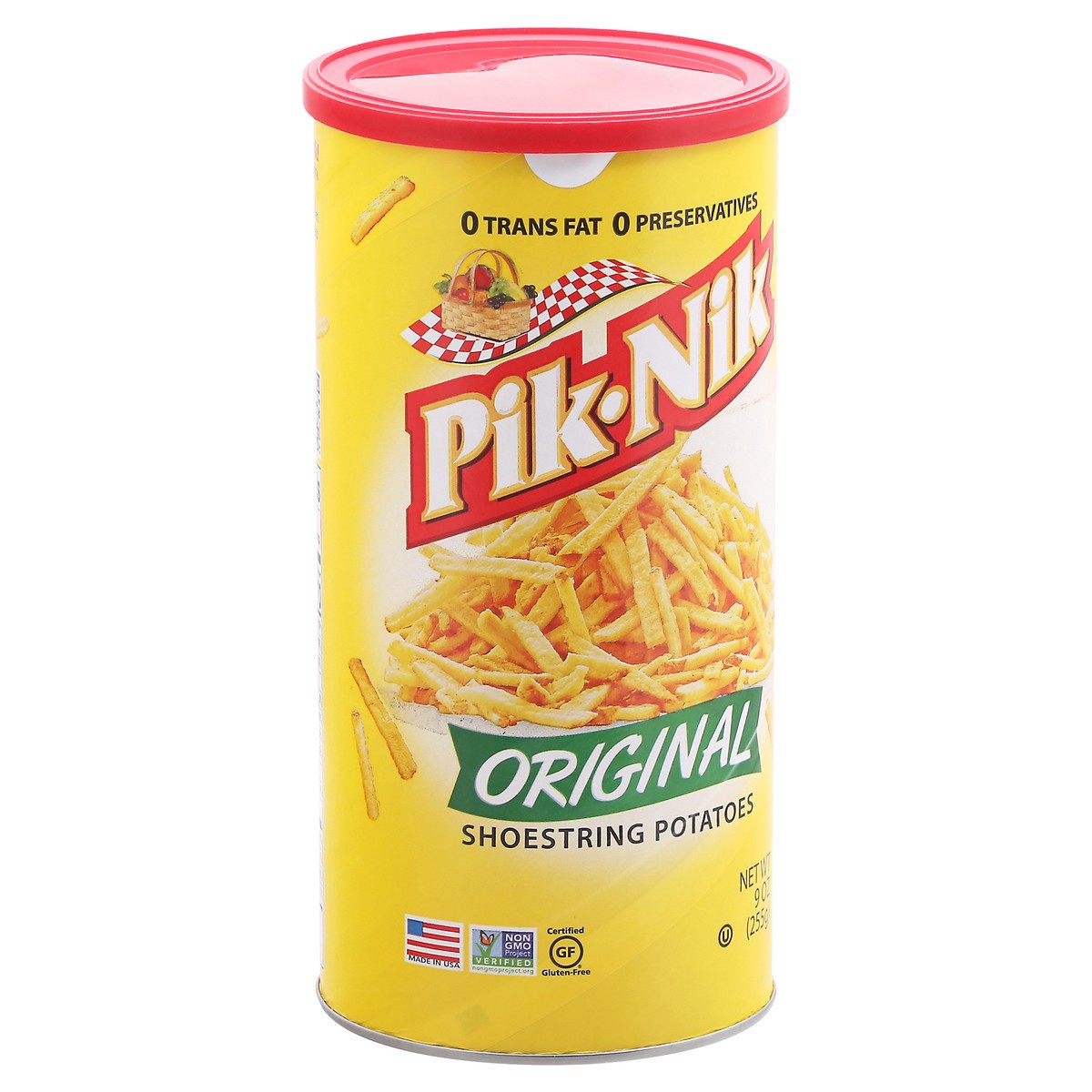 slide 3 of 12, Pik-Nik Shoestring Original Potatoes 9 oz, 9 oz