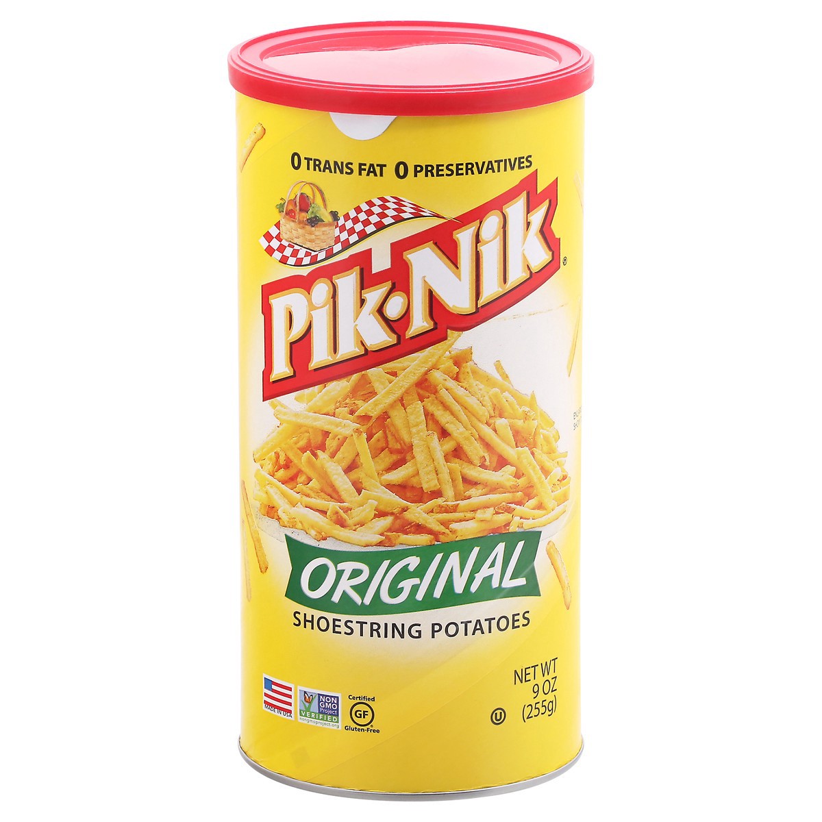 slide 8 of 12, Pik-Nik Shoestring Original Potatoes 9 oz, 9 oz