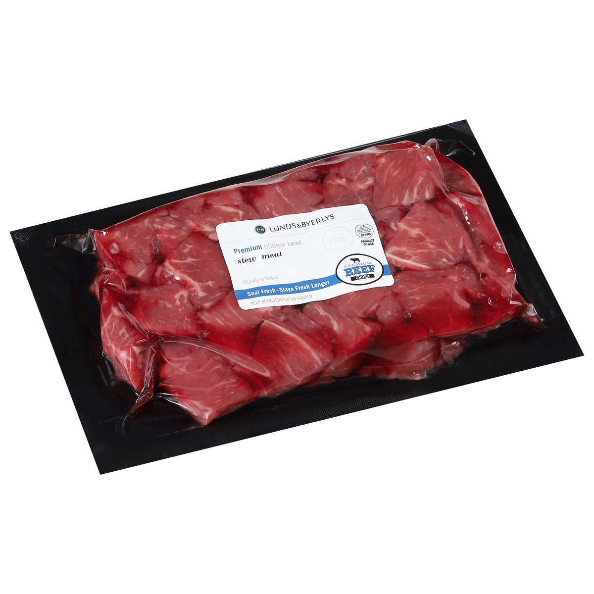 slide 4 of 9, Lunds & Byerlys Stew Meat Beef 1 ea, per lb