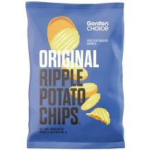 Gordon Choice Original Ripple Potato Chips - 20 oz