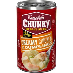 Campbell's Chunky Soup Creamy Chicken & Dumplings - 18.8 oz