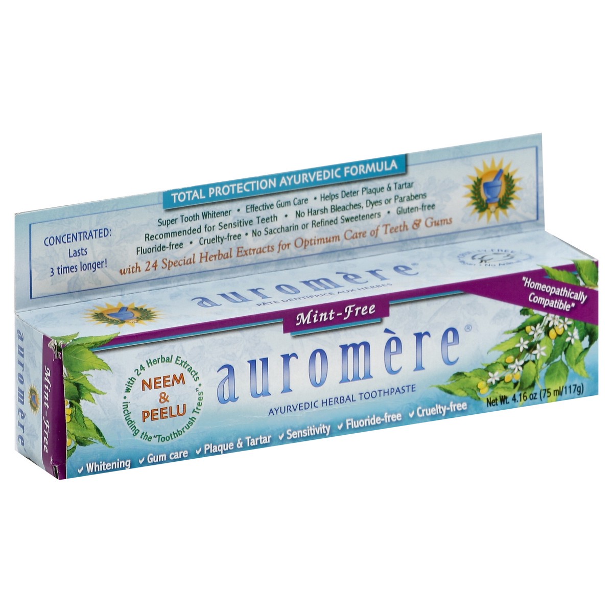 slide 3 of 5, Auromere Toothpaste 4.16 oz, 4.16 oz