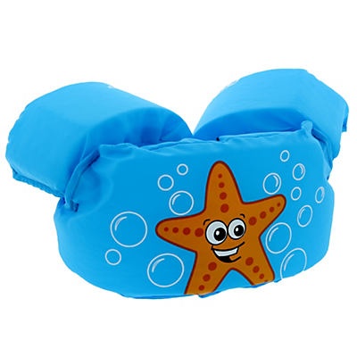 slide 1 of 1, Stearn's Blue Puddle Jumper Starfish Life Jacket, 1 ct