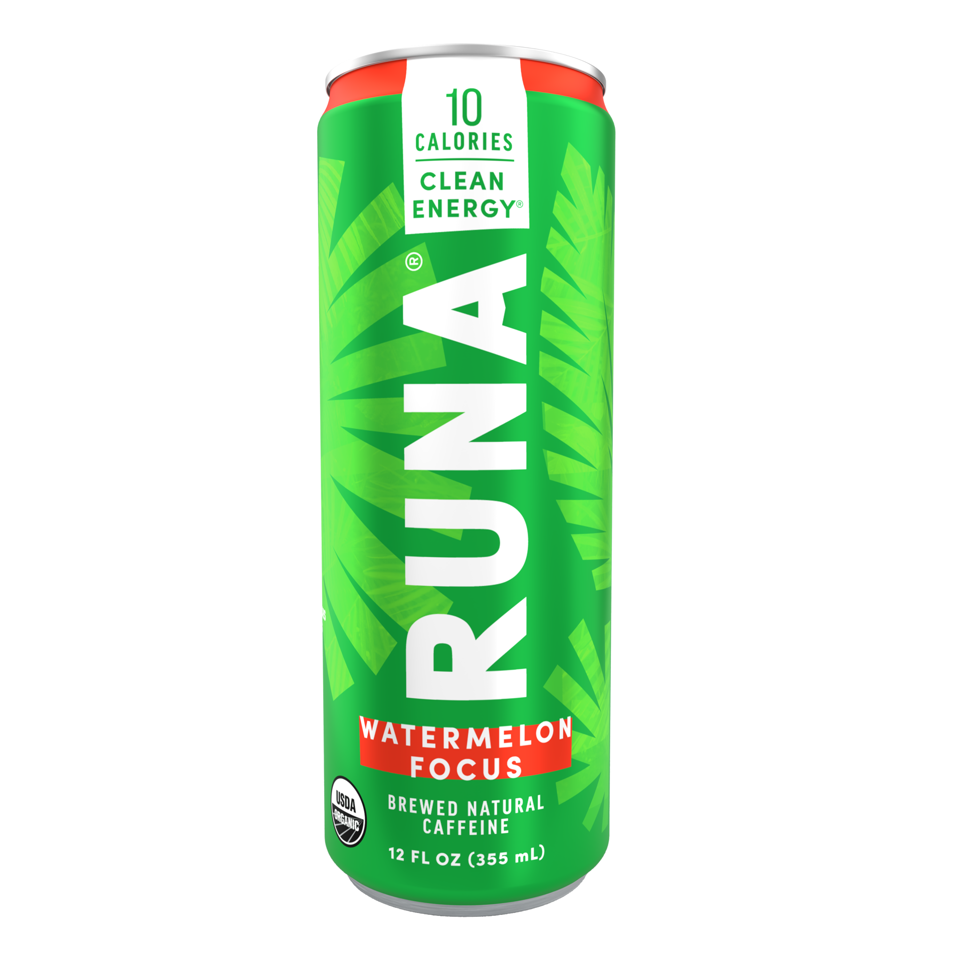 slide 1 of 5, RUNA Energy Drink, Watermelon, 12oz Can, 12 oz