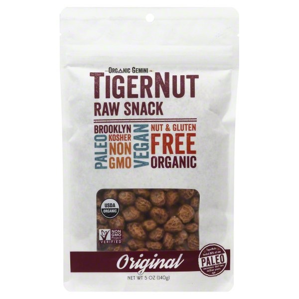 slide 1 of 1, Organic Gemini Tigernuts Raw Organic, 5 oz