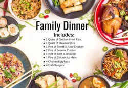 Chinese Kitchen Family Dinner (Not Available Before 11 A.M.)