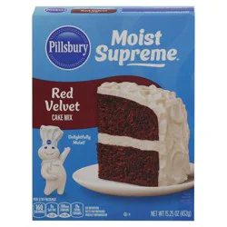 Pillsbury Moist Supreme Red Velvet Cake Mix - 15.25 oz