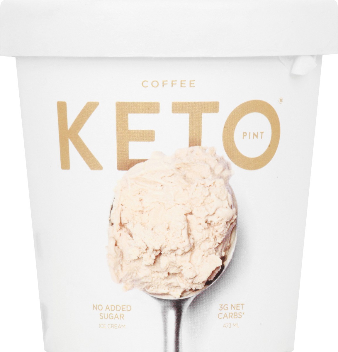 slide 2 of 13, Keto Coffee Ice Cream 473 ml, 473 ml