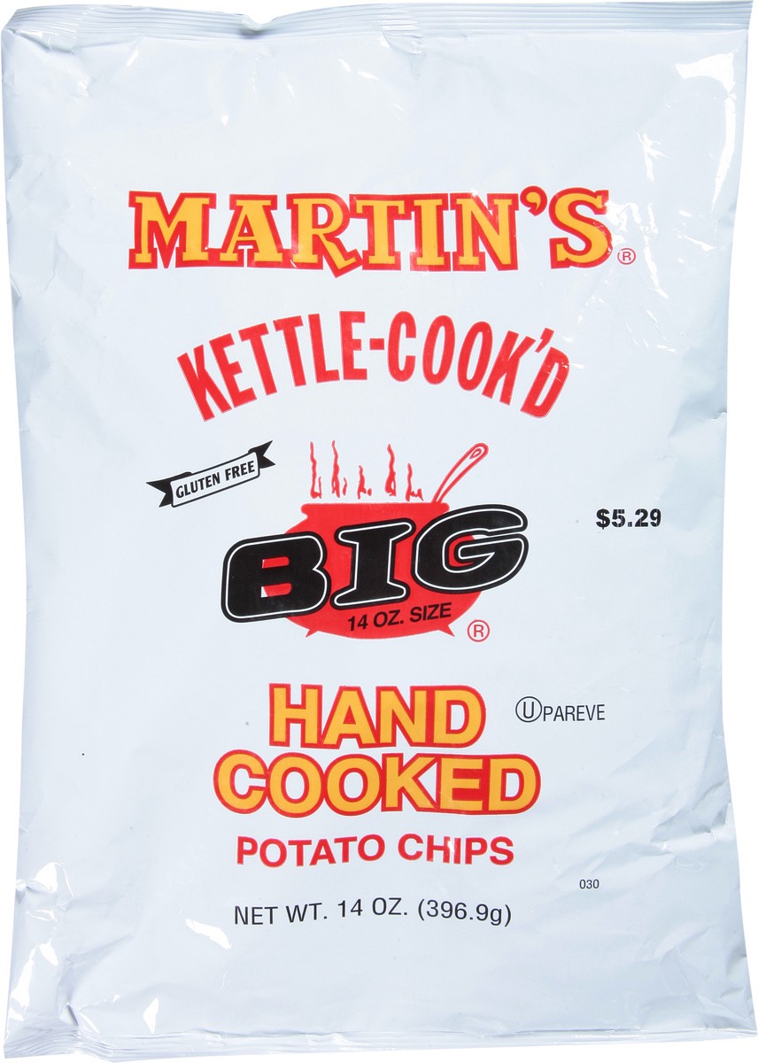 slide 7 of 11, Martin's Hand Cooked Kettle-Cook'd Potato Chips 14 oz, 13.25 oz