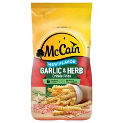 McCain Garlic & Herb Crinkle Fries, 26 oz