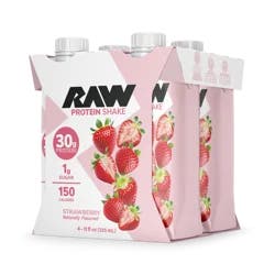 Raw Nutrition Tetra Strawberry Protein Shake, 4pk/11 fl oz