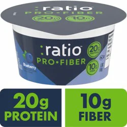 :ratio Fiber and Protein Blueberry Dairy Snack