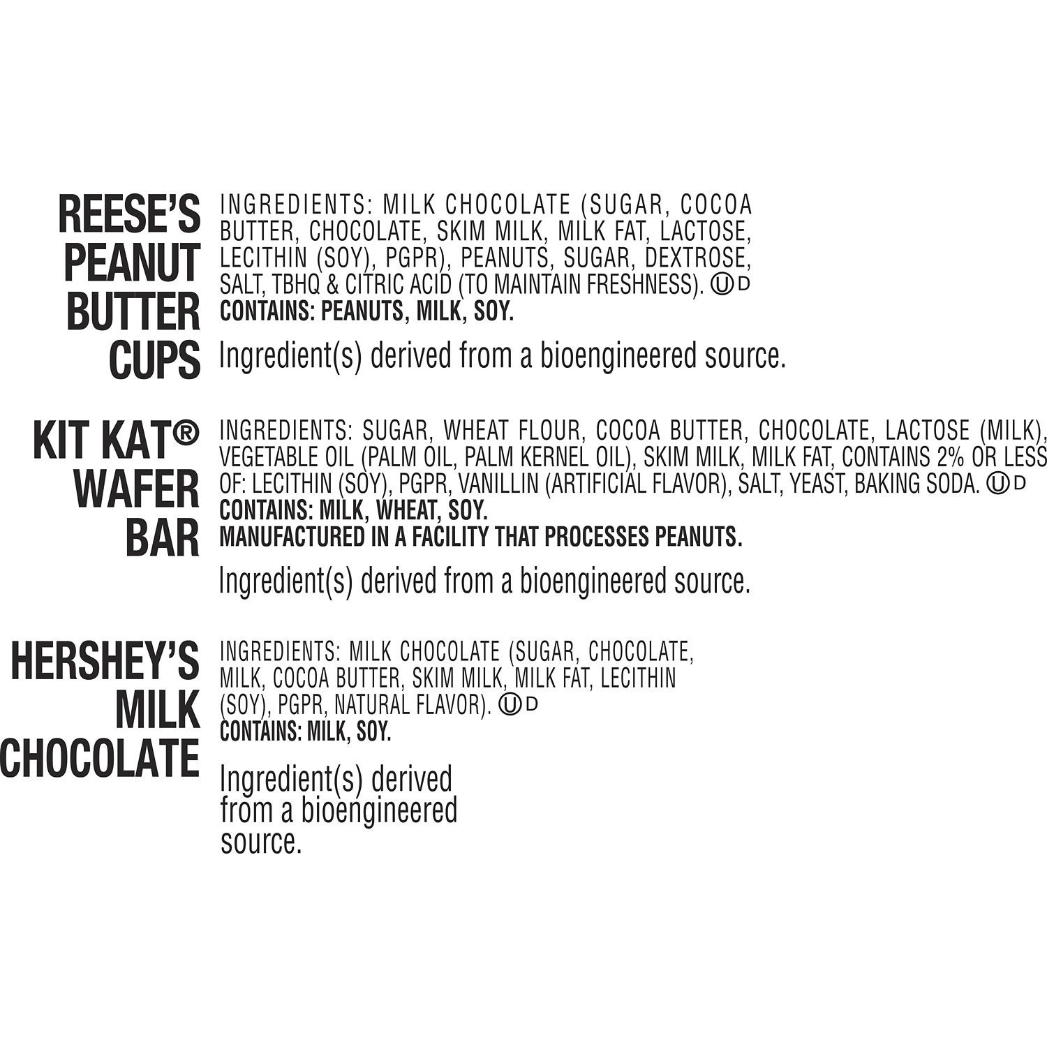 slide 2 of 8, HERSHEY Chocolate Assortment, 6.4 oz