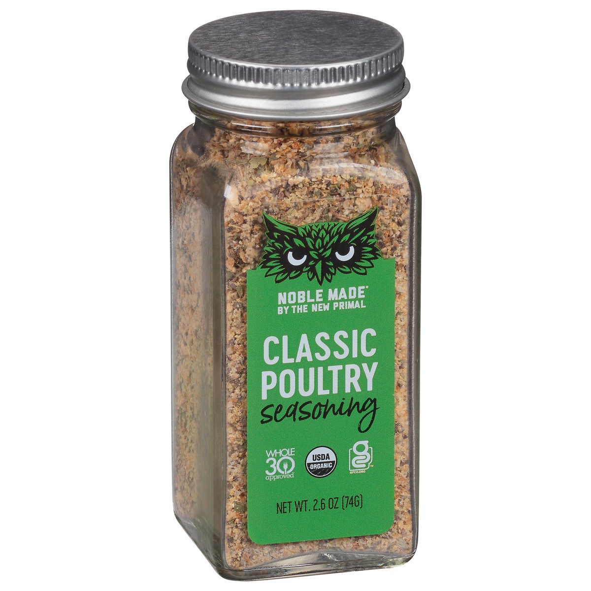 slide 2 of 9, Noble Made Classic Poultry Seasoning 2.6 oz, 2.60 ct