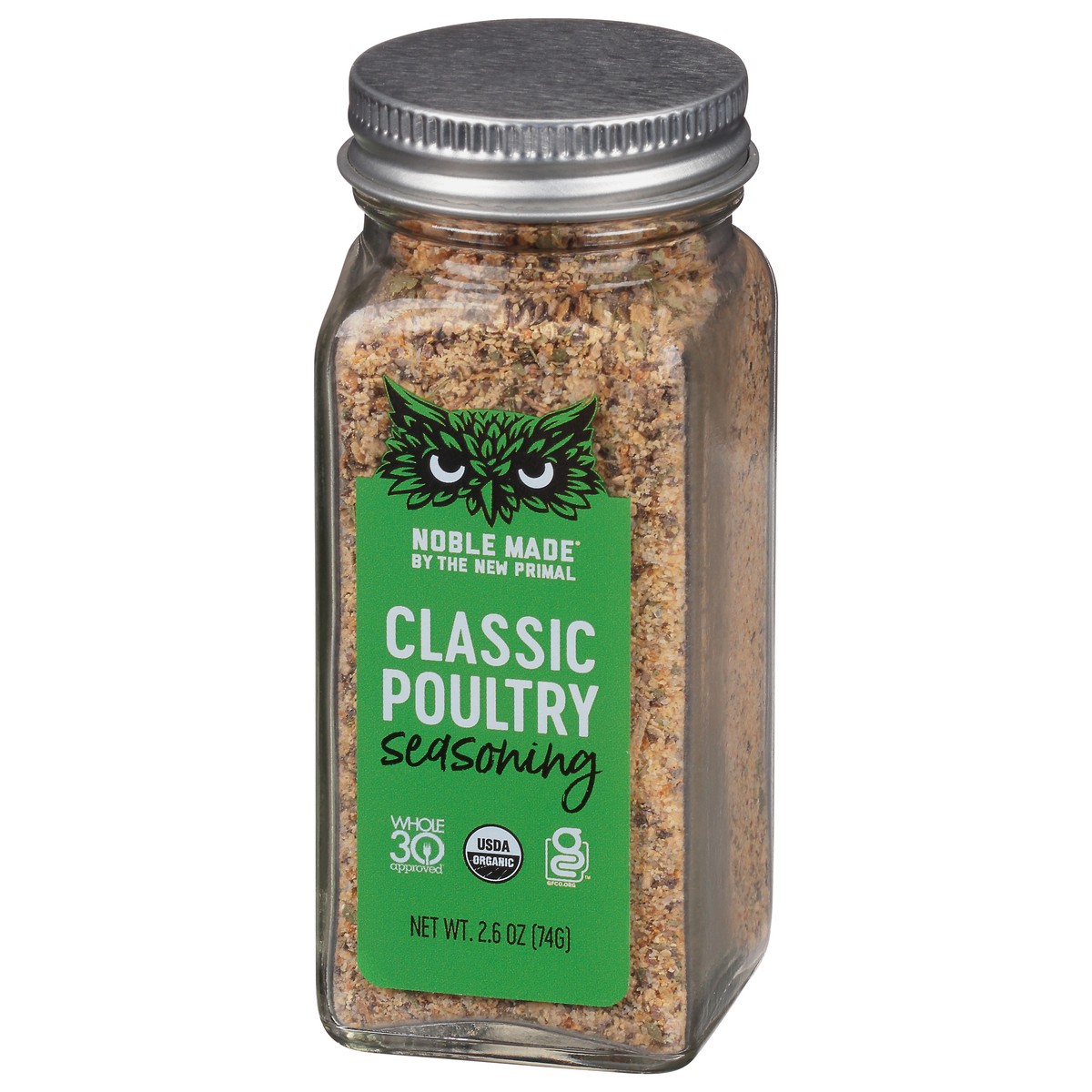 slide 3 of 9, Noble Made Classic Poultry Seasoning 2.6 oz, 2.60 ct
