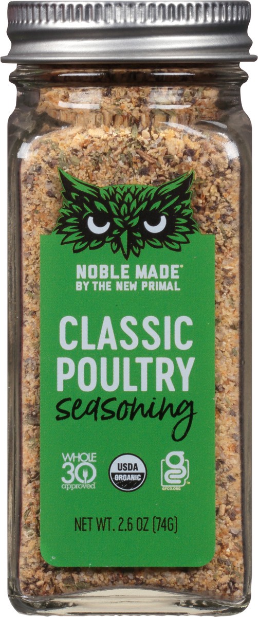 slide 6 of 9, Noble Made Classic Poultry Seasoning 2.6 oz, 2.60 ct