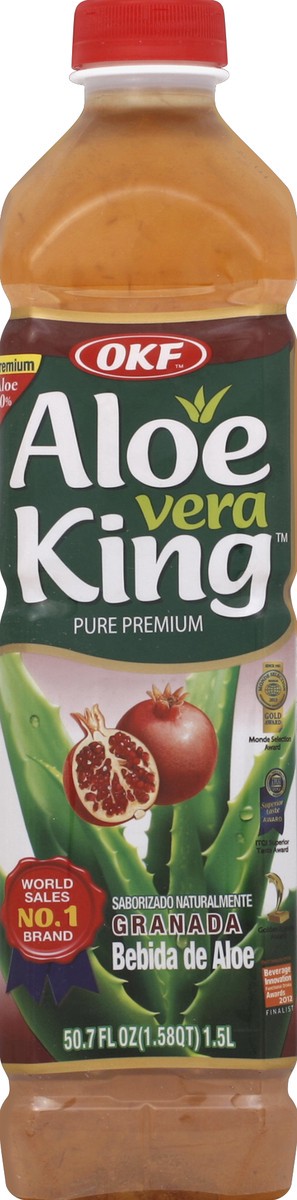 slide 3 of 5, OKF Aloe Drink - 50.7 oz, 50.7 oz