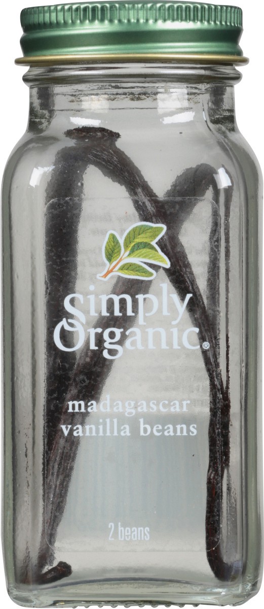 slide 8 of 13, Simply Organic Whole Madagascar Vanilla Beans, 2 ct