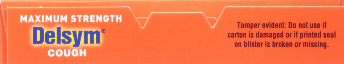 slide 8 of 13, Delsym Adult Caplets Cough Suppressant Cough Relief Cough - 20 ct, 20 ct