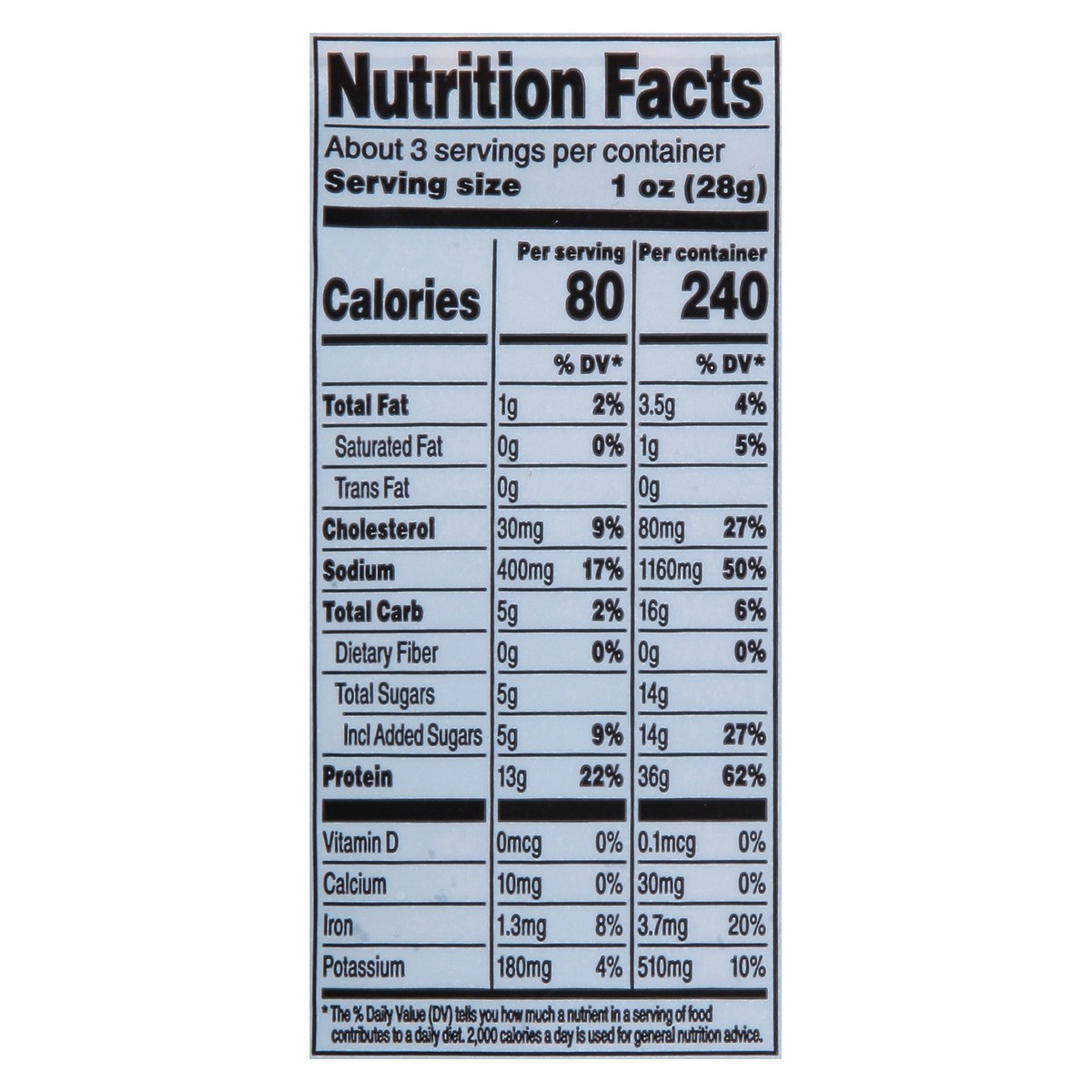slide 4 of 13, Crav'n Flavor Sweet & Hot Beef Jerky 2.85 oz, 2.85 oz