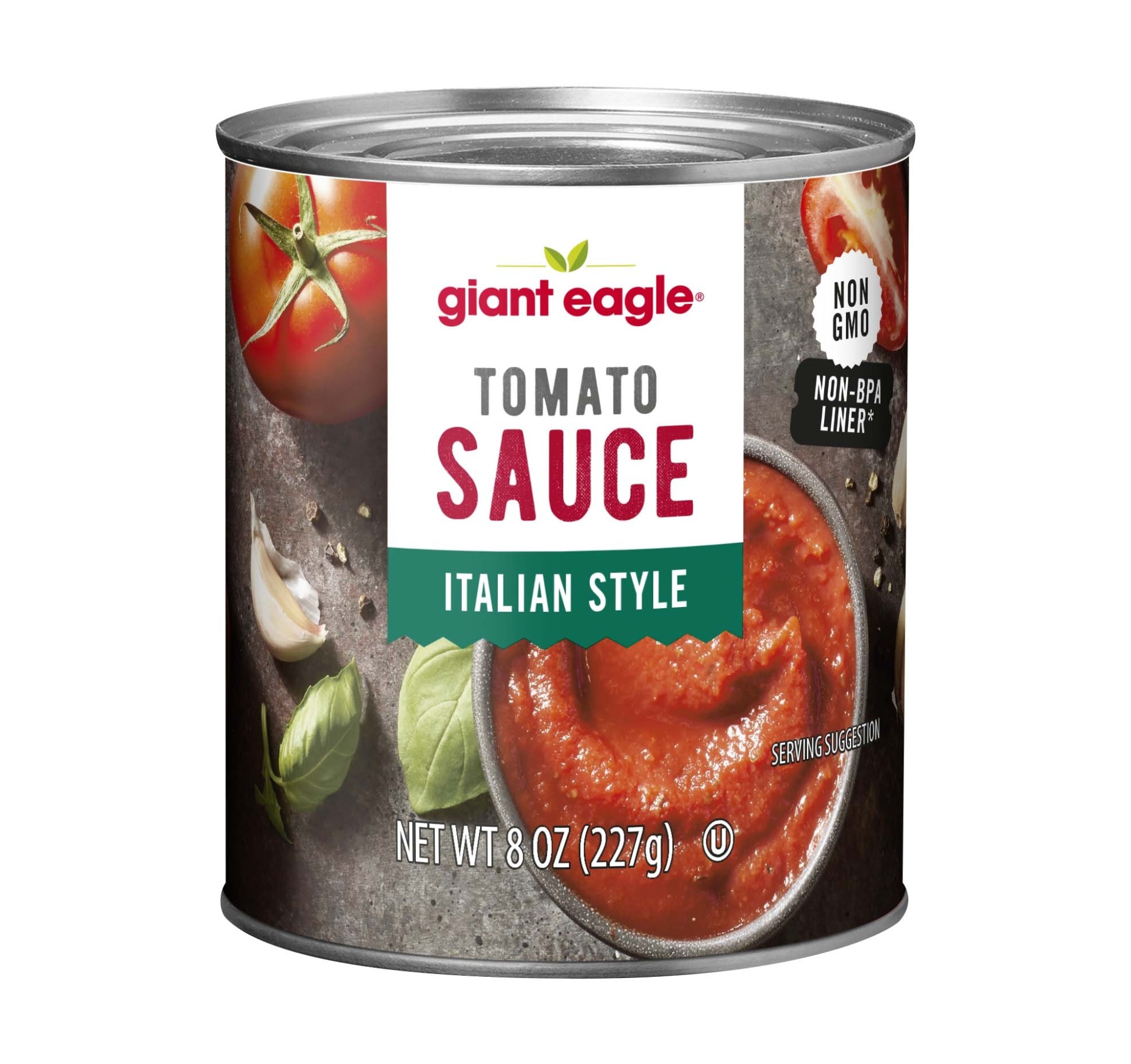 slide 1 of 1, Giant Eagle Tomato Sauce, Italian Sauce, 8 oz