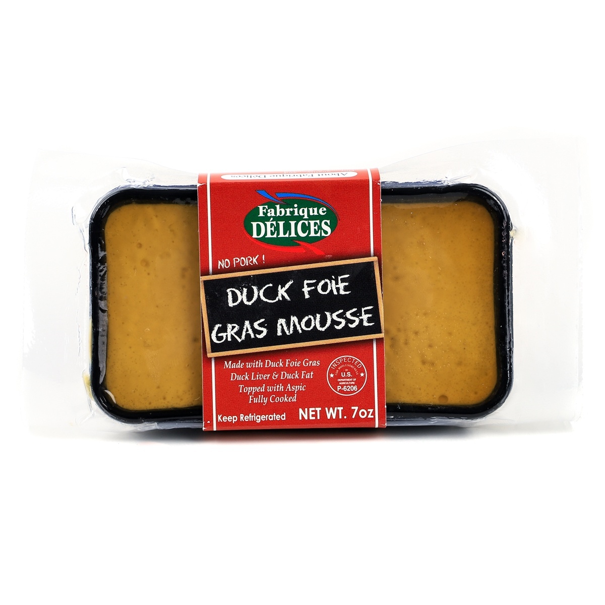 slide 1 of 1, Fabrique Delices Mousse de Canard au Porto, 7 oz