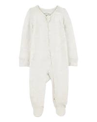 Carter's Baby Zip-Up PurelySoft Sleep & Play Pajamas - Gray Gray 9M