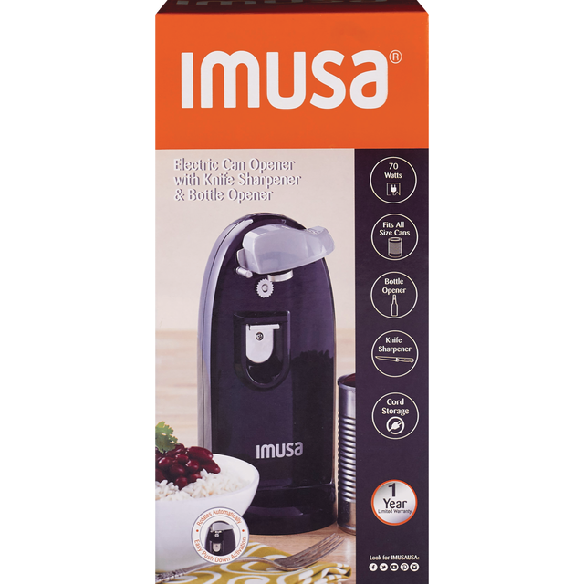 slide 1 of 1, IMUSA Electric Can Opener Can Opener, 1 ct