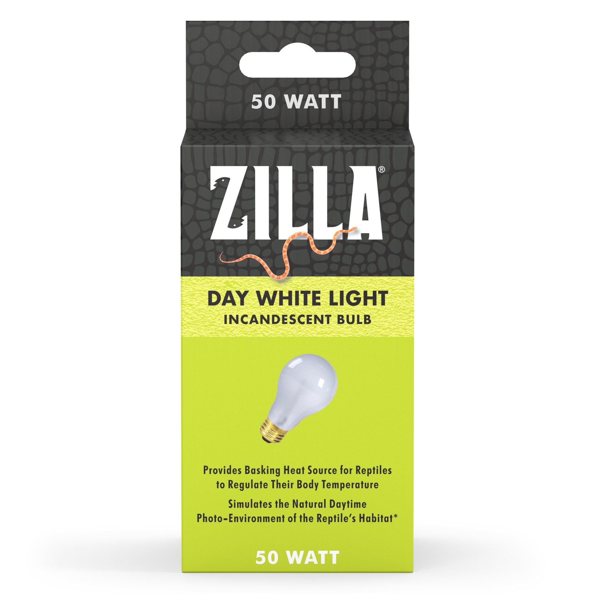 slide 6 of 6, Zilla Incandescent Bulbs Day White 50 Watts, 1 ct