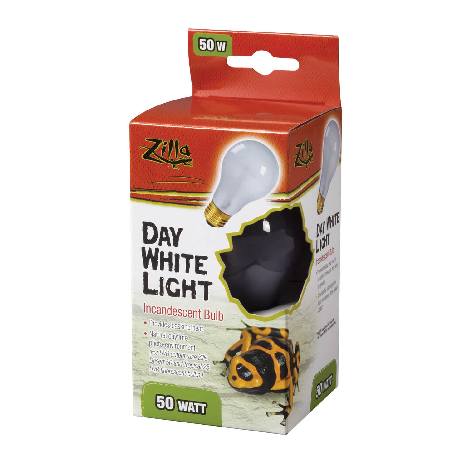 slide 2 of 6, Zilla Incandescent Bulbs Day White 50 Watts, 1 ct