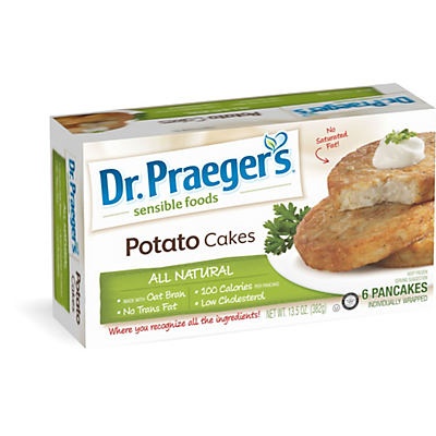 slide 1 of 1, Dr. Praeger's Potato Pancakes, 13.5 oz