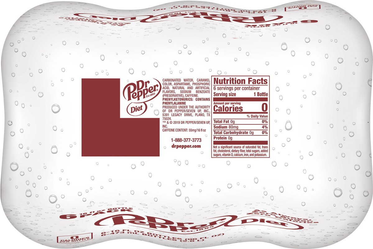 slide 2 of 9, Dr Pepper Diet Soda - 16 fl oz, 16 fl oz