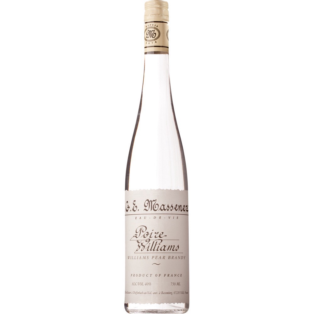 slide 1 of 1, G.E. Massenez Massenez Williams Poire Brandy, 750 ml