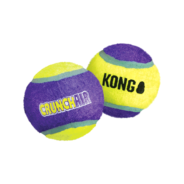 slide 1 of 1, KONG CrunchAir Ball, Small, 3 ct