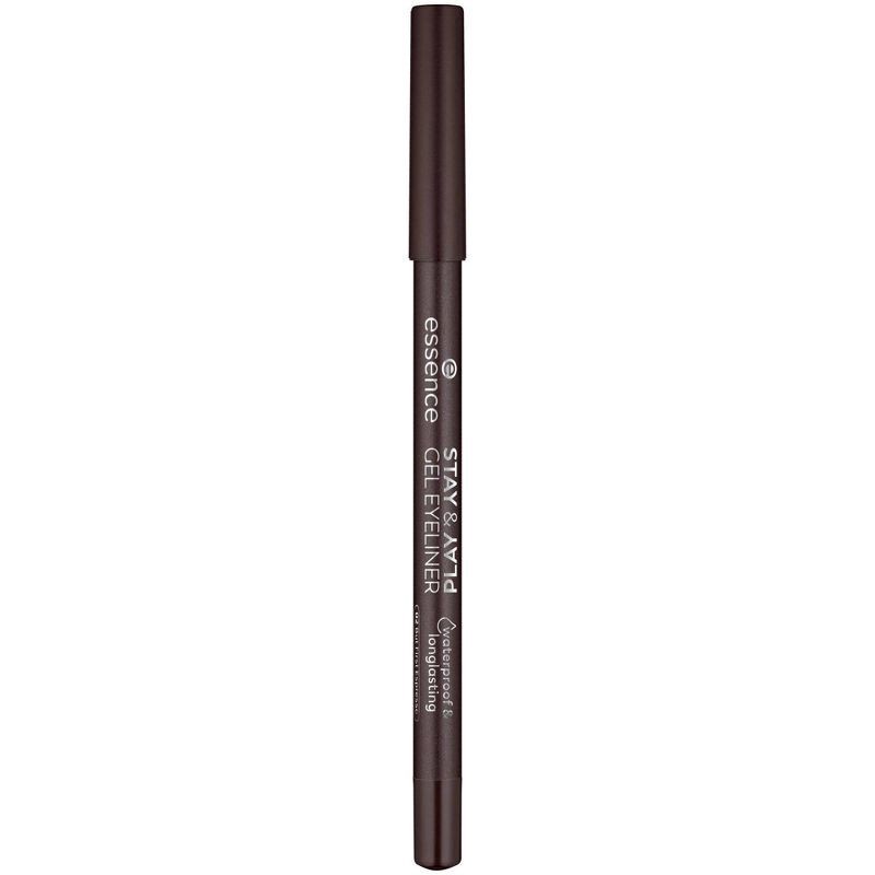 slide 8 of 8, ESSENCE Stay & Play Gel Eyeliner - 02 But First Espresso - 0.04oz, 0.04 oz