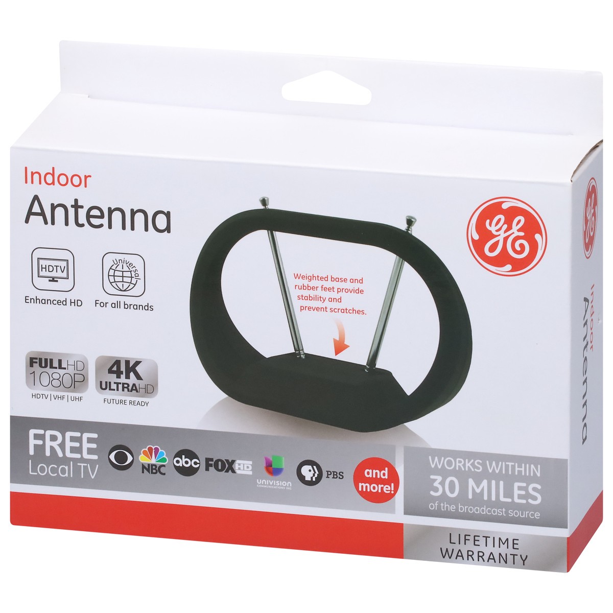 slide 6 of 11, GE Indoor Antenna 1 ea, 1 ct