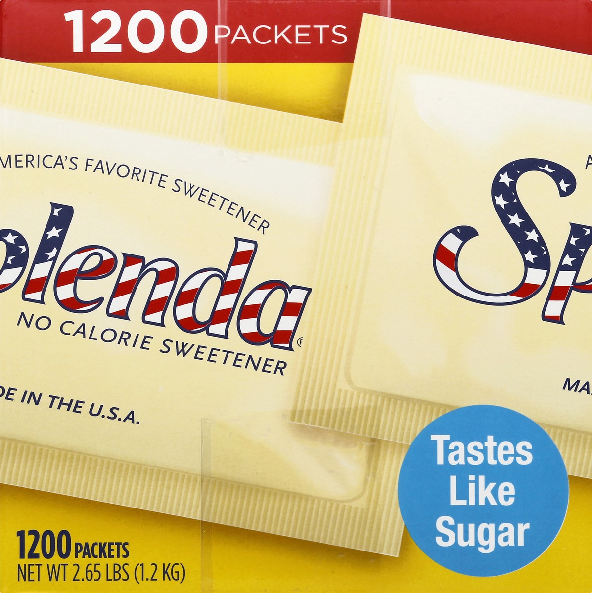 slide 2 of 11, Splenda No Calorie Sweetener 1200.0 ea, 