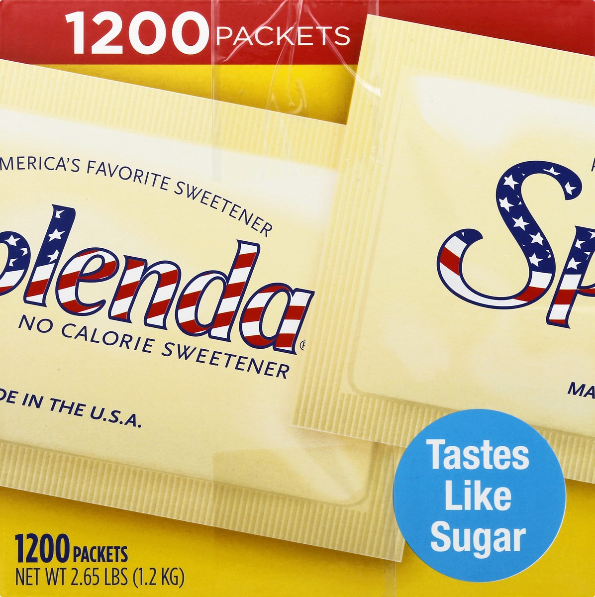 slide 11 of 11, Splenda No Calorie Sweetener 1200.0 ea, 