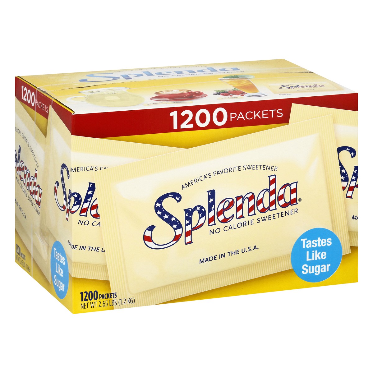 slide 8 of 11, Splenda No Calorie Sweetener 1200.0 ea, 