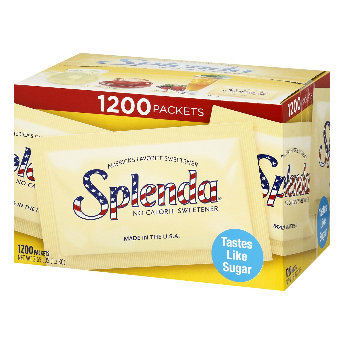 slide 9 of 11, Splenda No Calorie Sweetener 1200.0 ea, 