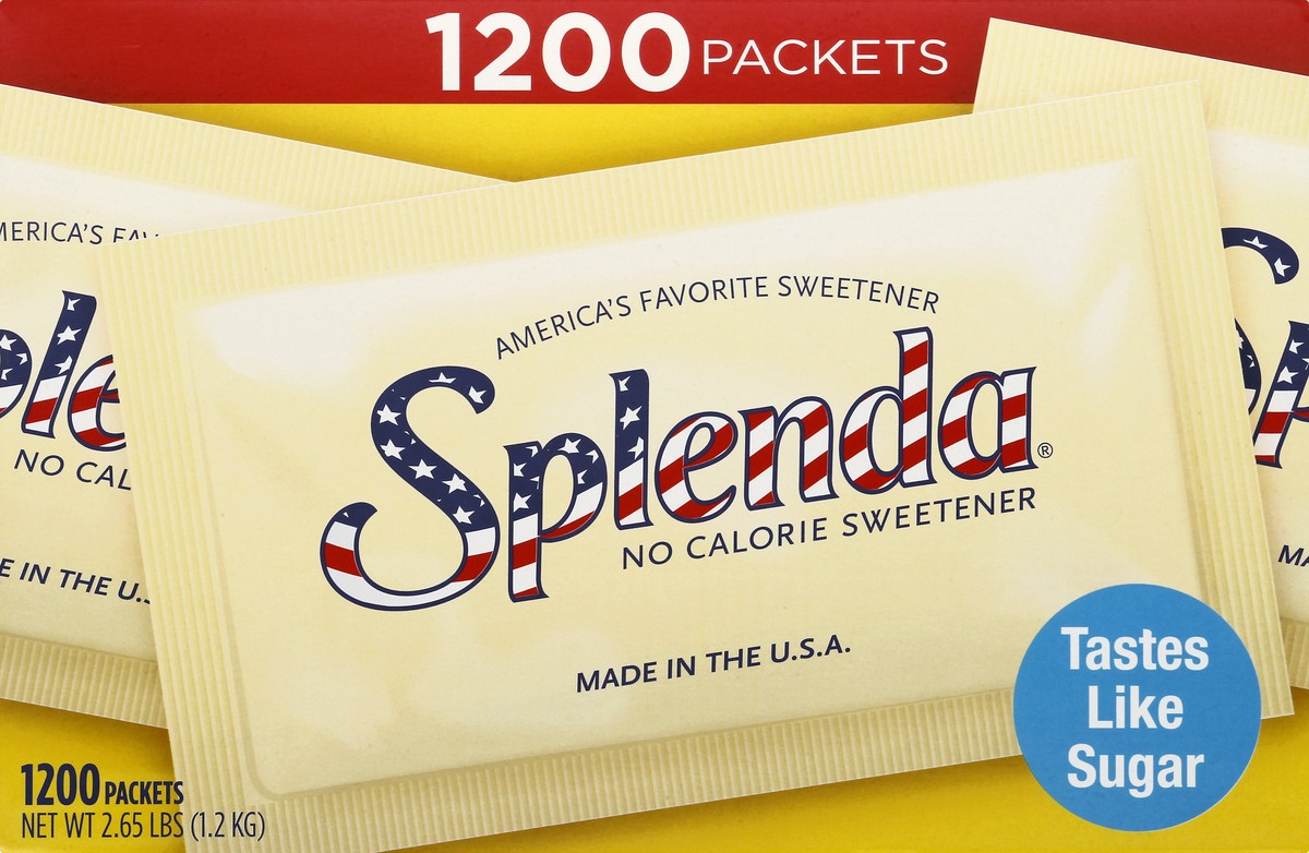 slide 10 of 11, Splenda No Calorie Sweetener 1200.0 ea, 