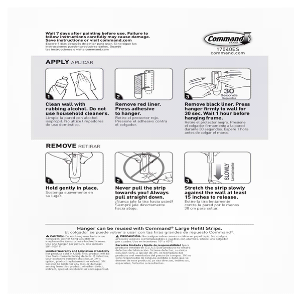 slide 25 of 29, Command Sawtooth Picture Hanger, 4 ct