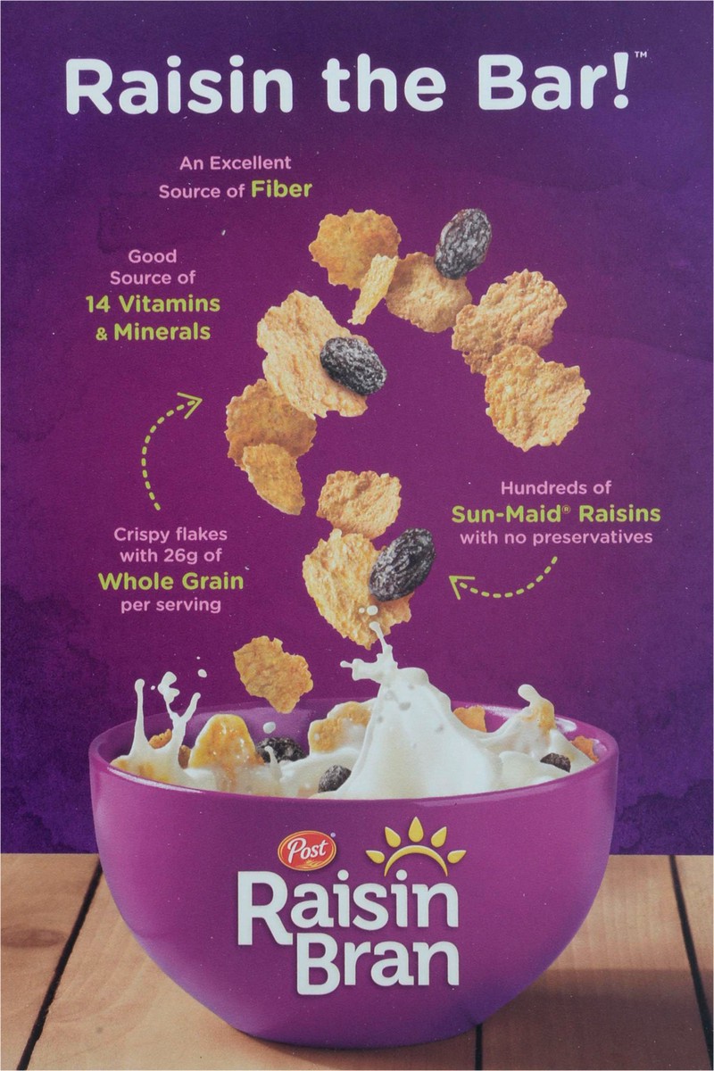 slide 4 of 14, Post Raisin Bran Cereal, 16.6 OZ Box, 16.60 oz