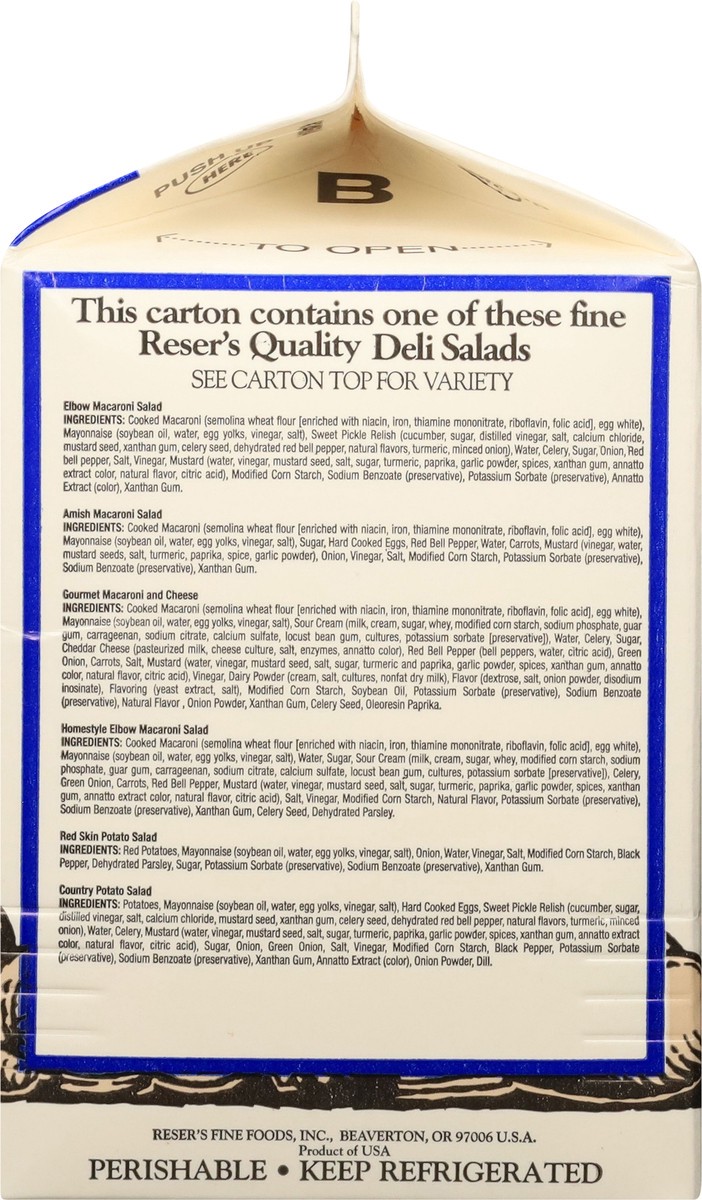 slide 12 of 13, Reser's Deviled Egg Potato Salad, 8 lb